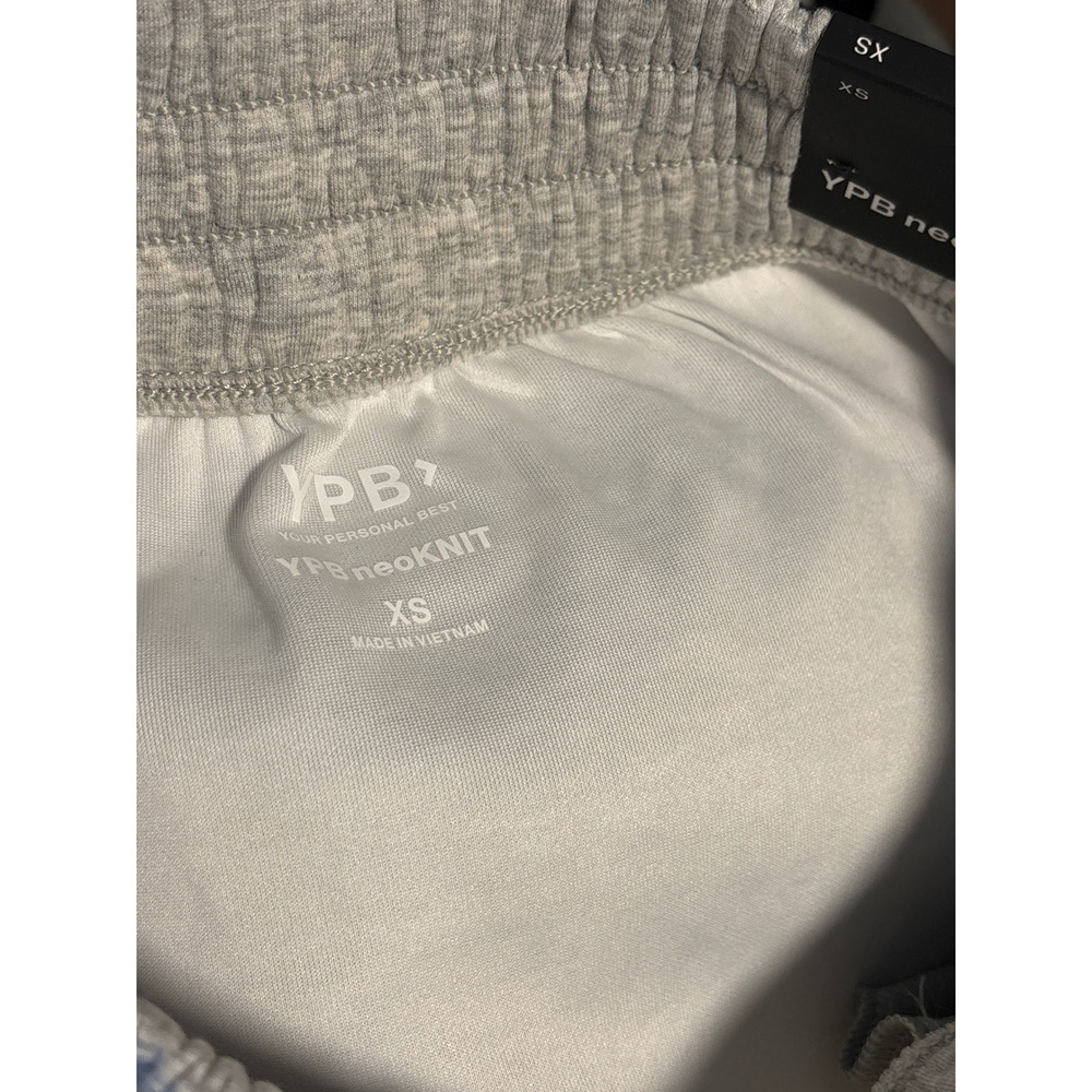Abercrombie & Fitch YPB neoKNIT Mini Skirt Heather Gray Active Skirt XS NWT - Picture 3 of 4